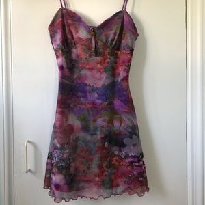 Urban Outfitters Mesh Mini Dress